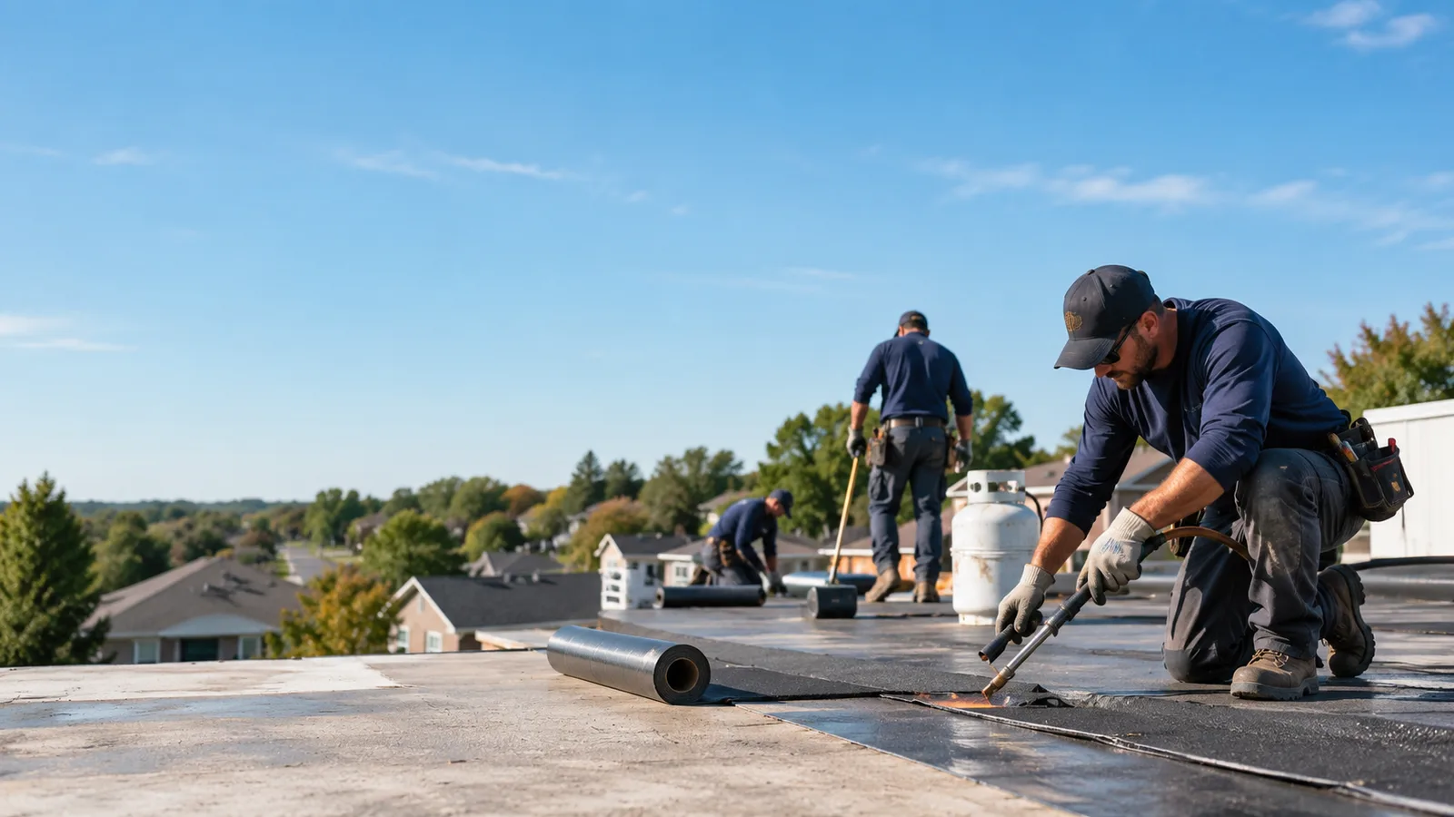 Flat Roof Leak Repair providers in Lisbon, ND
